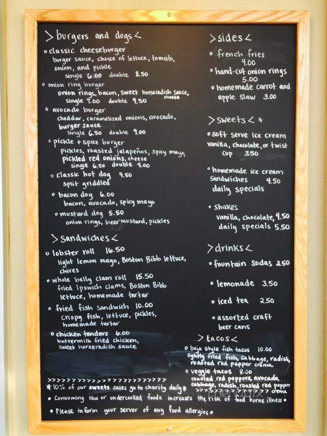 The Knack - Hyannis, MA menu_pic