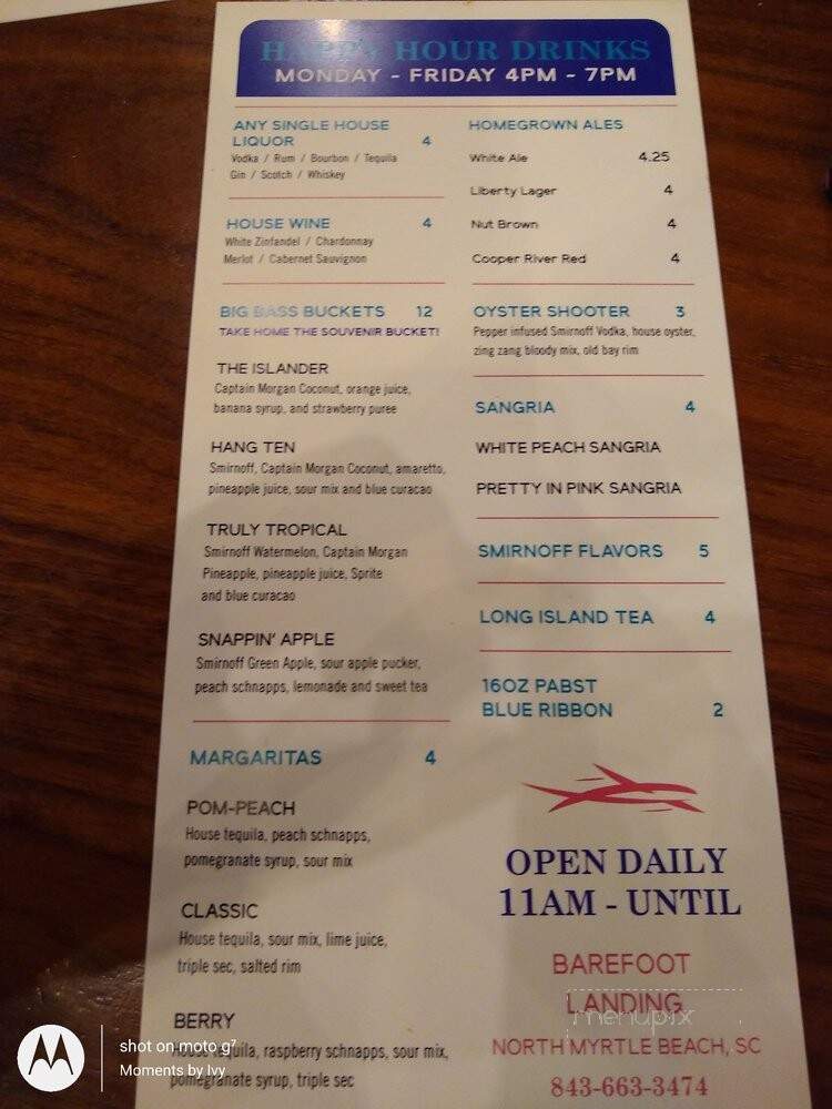 Flying Fish Public Market & Grill - North Myrtle Beach, SC menu_pic