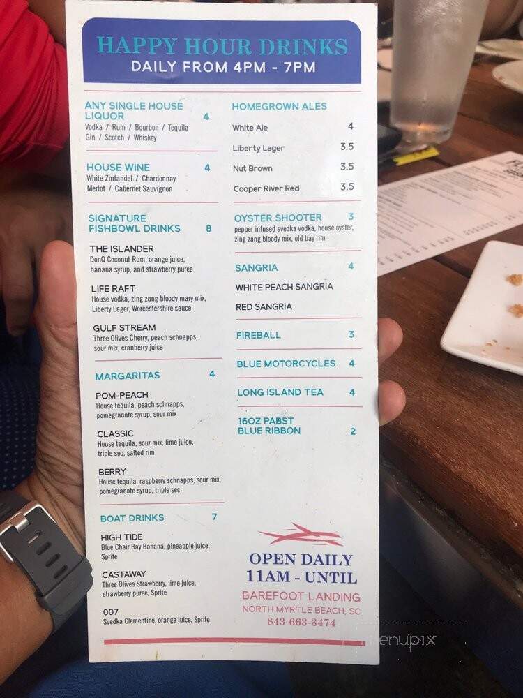 Flying Fish Public Market & Grill - North Myrtle Beach, SC menu_pic