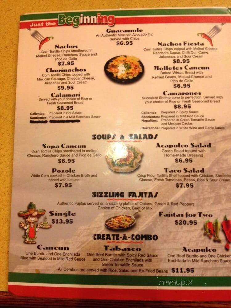 Cielito Lindo - Pickering, ON menu_pic
