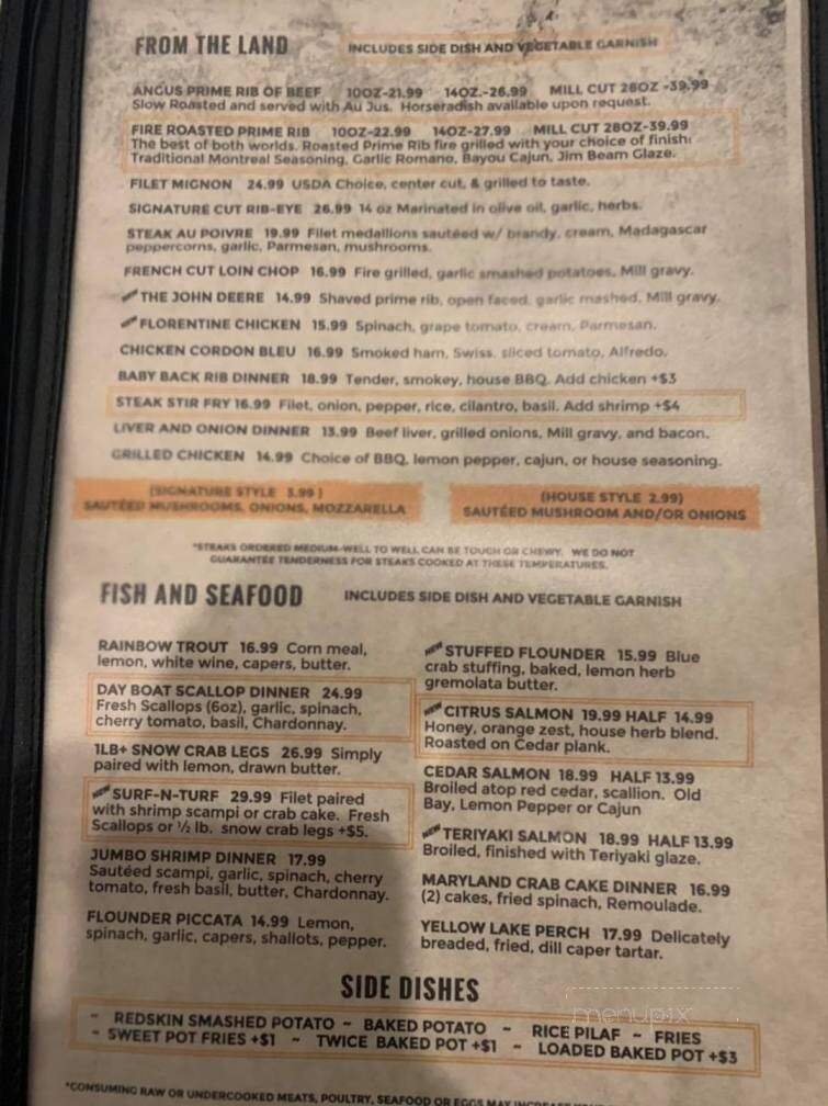 Pioneer Mill Of Tiffin - Tiffin, OH menu_pic