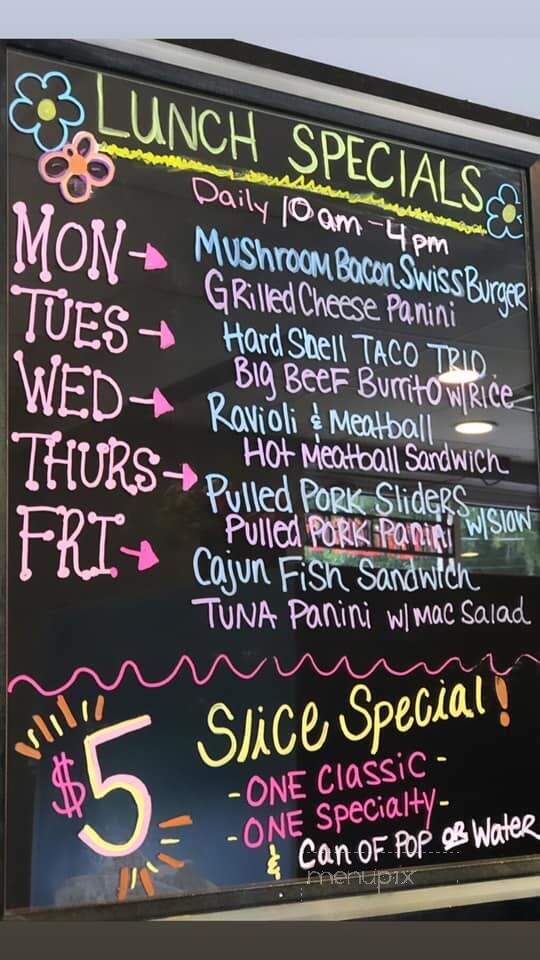 Favorites Pizzeria - Lewiston, NY menu_pic