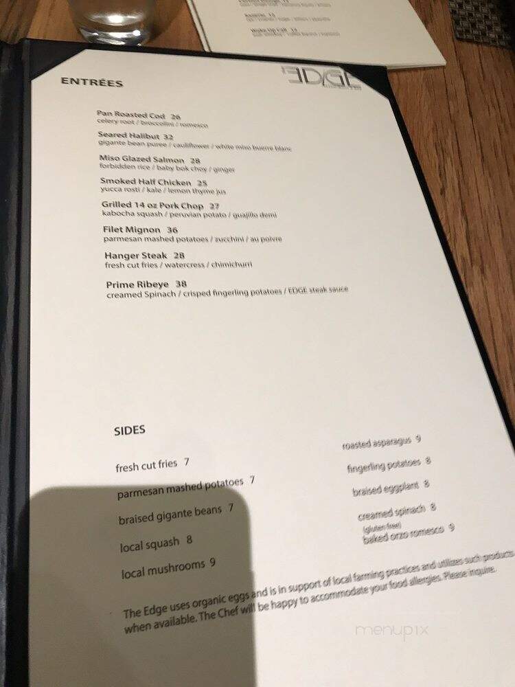 The Edge in Jackson - Jackson, NJ menu_pic