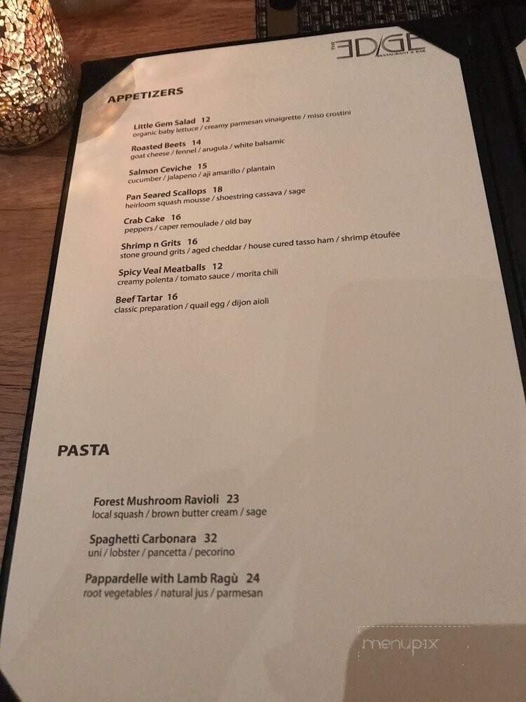 The Edge in Jackson - Jackson, NJ menu_pic