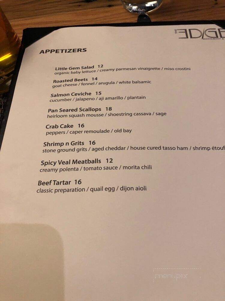 The Edge in Jackson - Jackson, NJ menu_pic