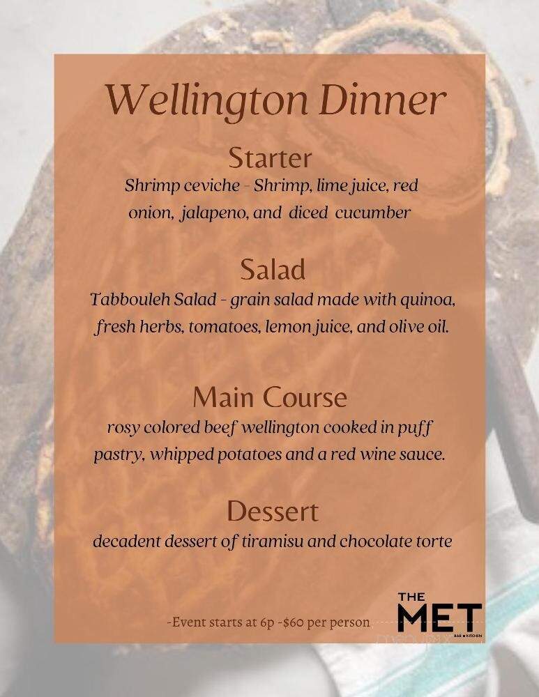 The Met - Lima, OH menu_pic