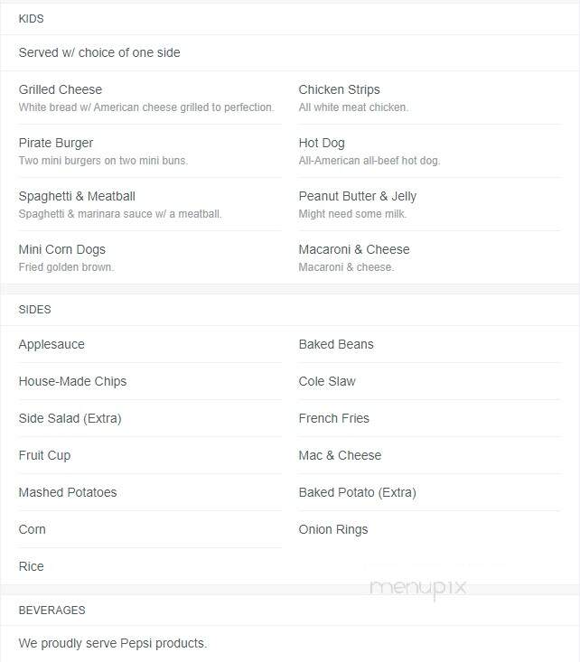 Boatyard Restaurant - French Lick, IN menu_pic
