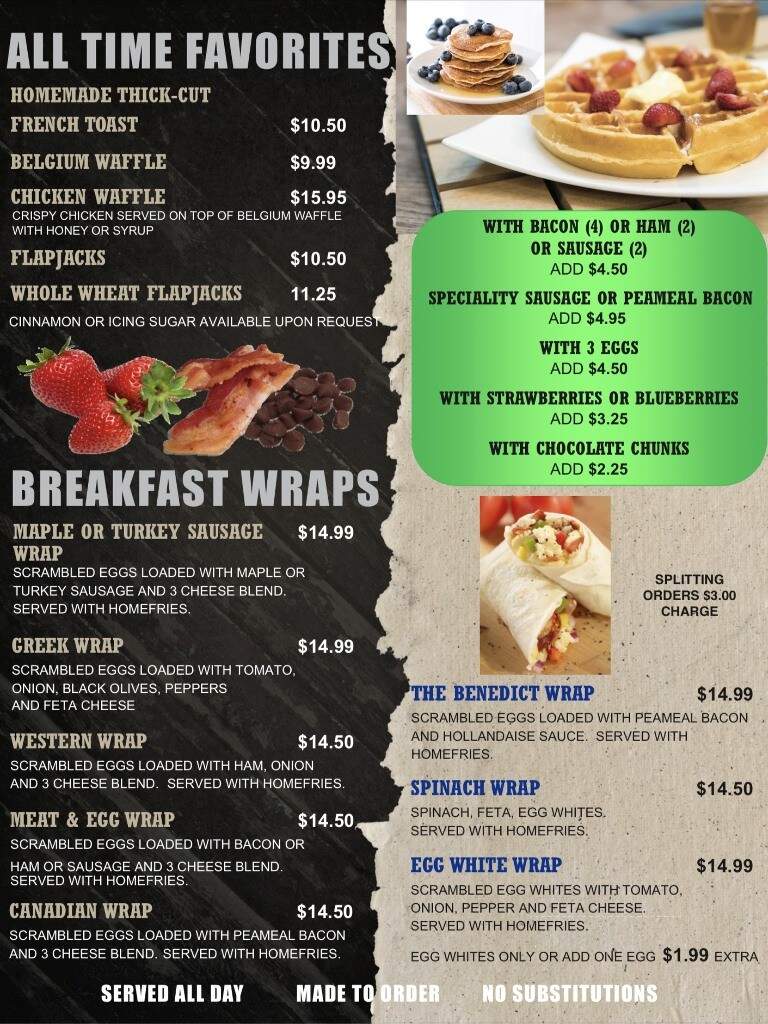 Flapjacks - Chatham-Kent, ON menu_pic