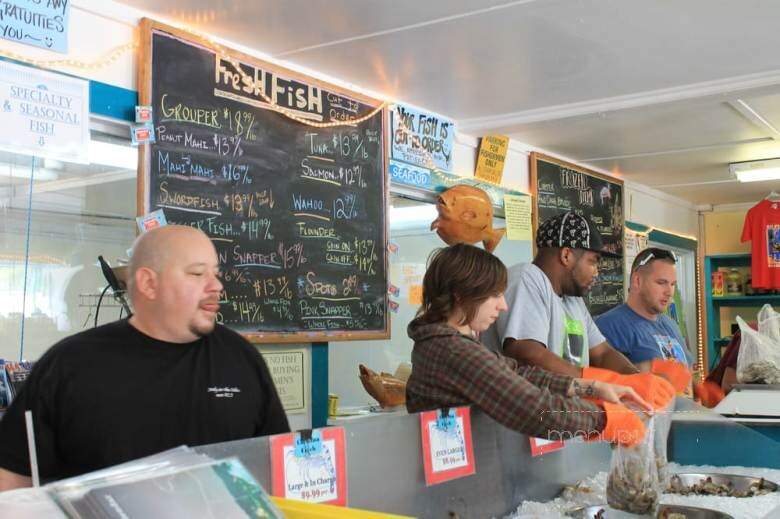 Haag and Sons Seafood - Oak Island, NC menu_pic