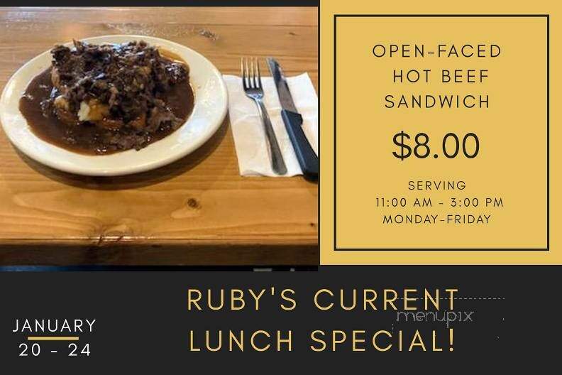 Ruby's Pub & Grill - Stuart, IA menu_pic