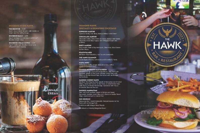 Diamond Hawk - Cheektowaga, NY menu_pic