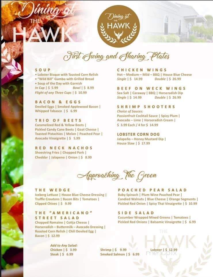 Diamond Hawk - Cheektowaga, NY menu_pic