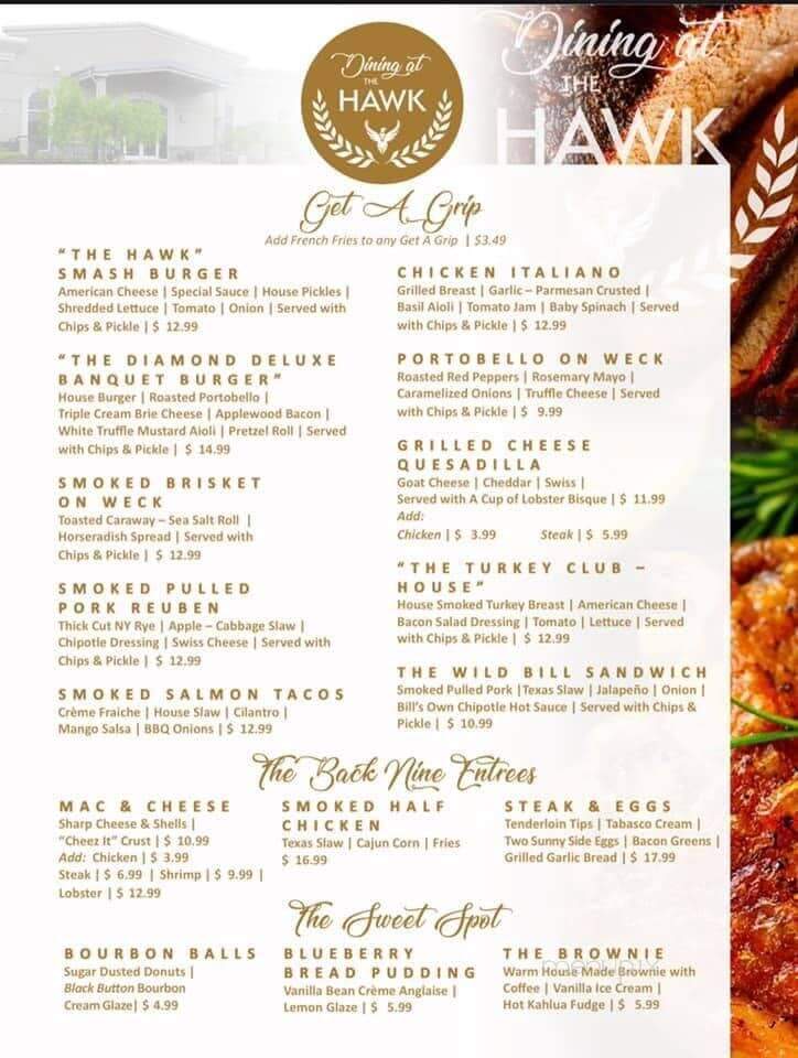 Diamond Hawk - Cheektowaga, NY menu_pic