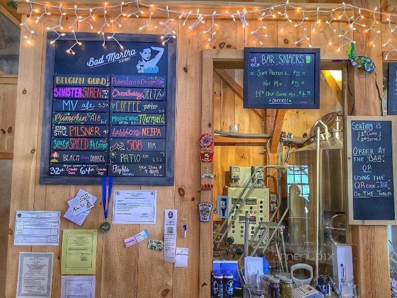 Bad Martha Farmer's Brewery - East Falmouth, MA