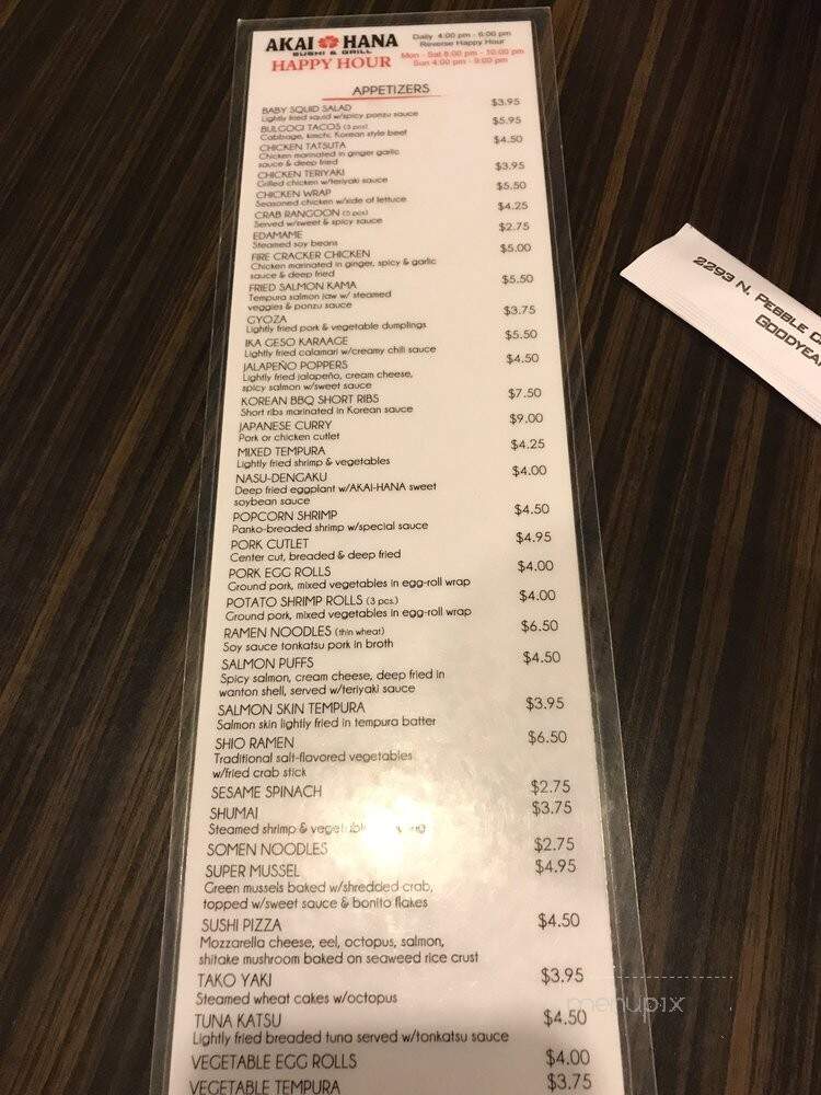 Akaihana Sushi & Grill - Goodyear, AZ