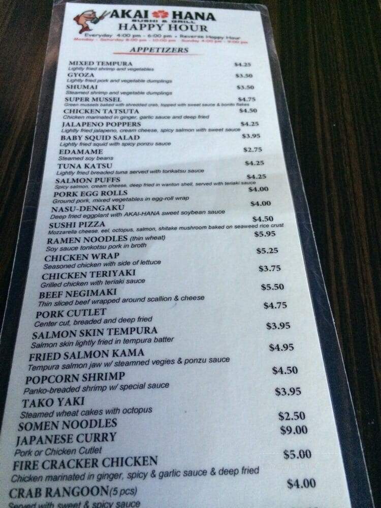 Akaihana Sushi & Grill - Goodyear, AZ