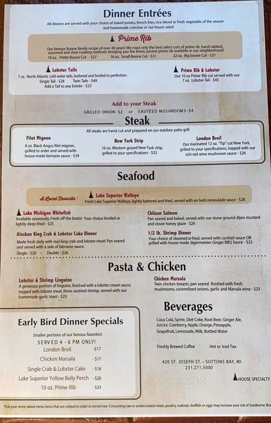 North Country Grill & Pub - Suttons Bay, MI