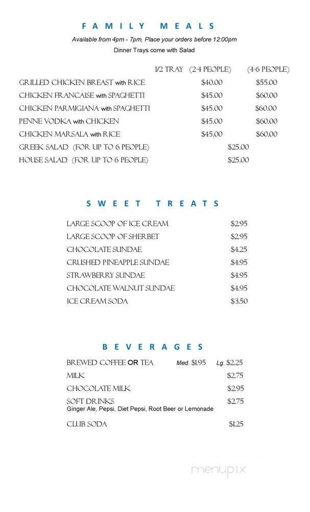 Reo Diner Restaurant - Woodbridge, NJ menu_pic
