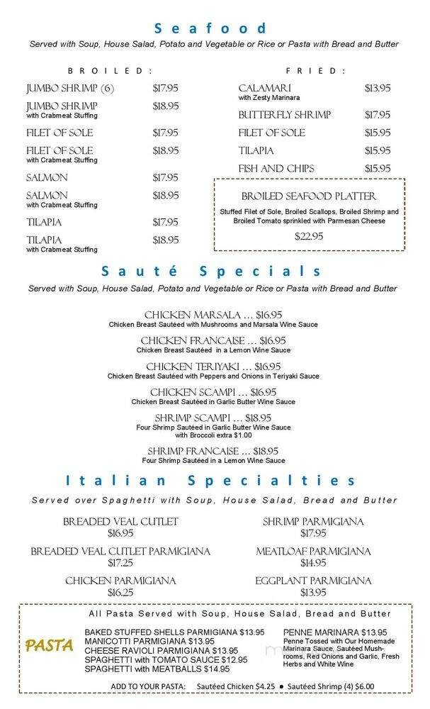 Reo Diner Restaurant - Woodbridge, NJ menu_pic