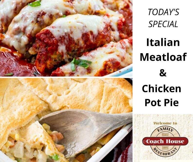Coach House Restaurant - Simpsonville, SC menu_pic