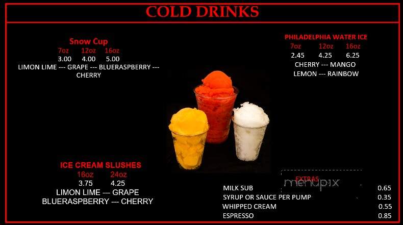 Nirvana's Cup of Joe - Sierra Vista, AZ menu_pic