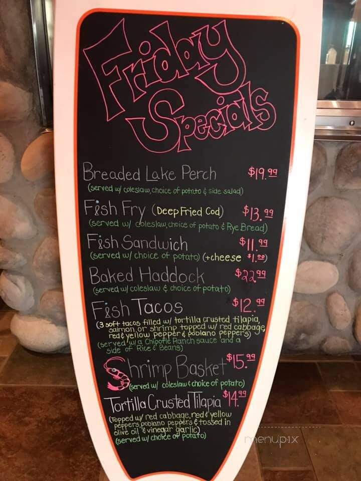 Bullwinkle's Sports Bar - Brookfield, WI menu_pic