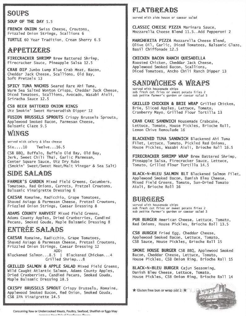 Altland House Grill & Pub - Abbottstown, PA menu_pic