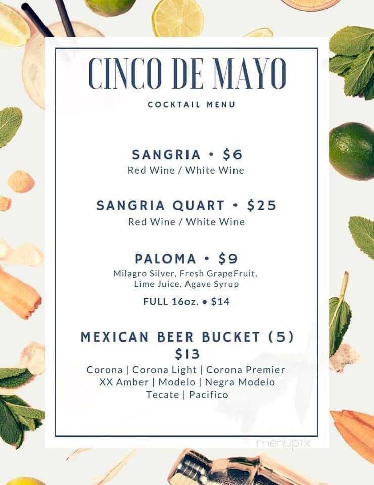 Don Quijote - Patchogue, NY menu_pic