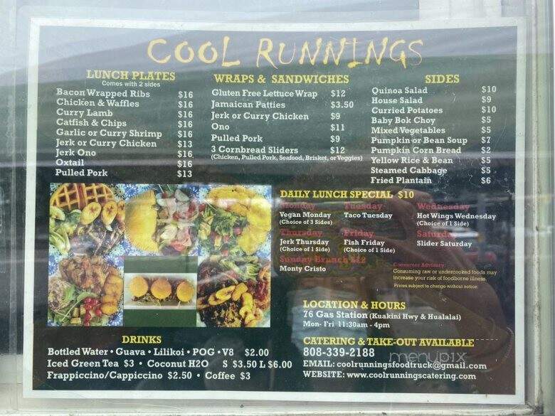 Cool Runnings Food Truck - Kailua-Kona, HI