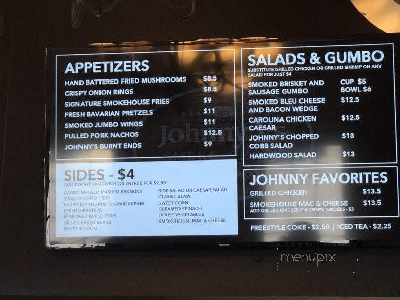 Johnny V's Smoke Shack - Perry, MI menu_pic