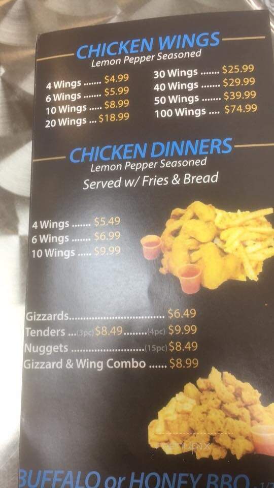 Sam's Seafood & Grill - Louisville, KY menu_pic
