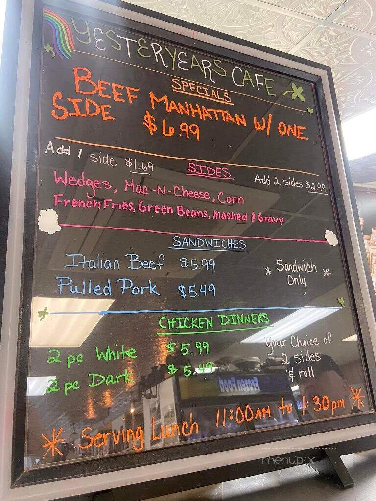 Yesteryears Meat & Specialty Shoppe - Demotte, IN menu_pic