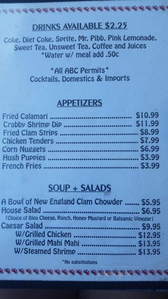 Buddy's Crab House & Oyster Br - Surf City, NC