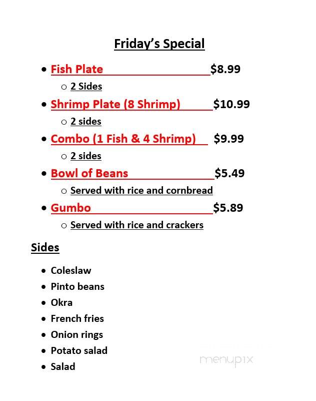 Chappel Hill Sausage Company - Chappell Hill, TX menu_pic