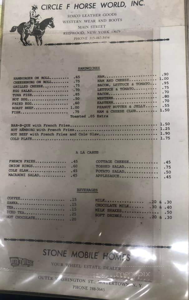 Koffee Kove Restaurant - Clayton, NY menu_pic