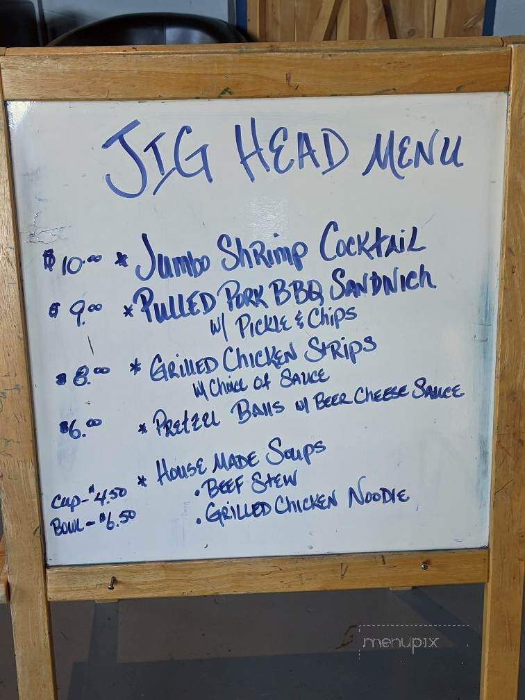 Jig Head Brewing Company - Cookeville, TN menu_pic