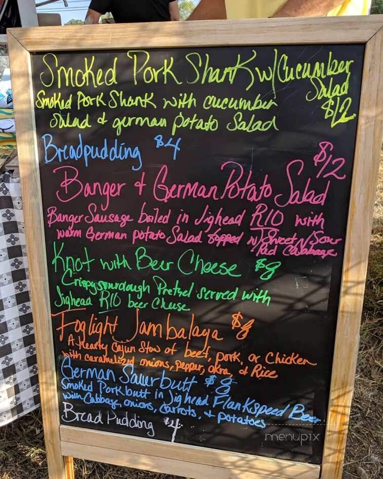 Jig Head Brewing Company - Cookeville, TN menu_pic