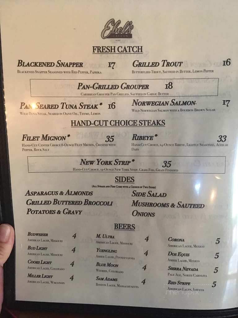 Jig Head Brewing Company - Cookeville, TN menu_pic