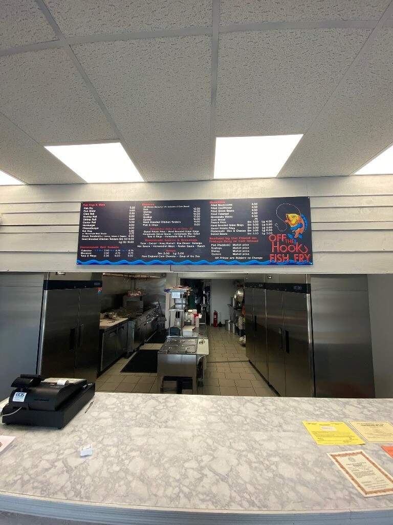 Off the Hook Fish Fry - Schenectady, NY menu_pic