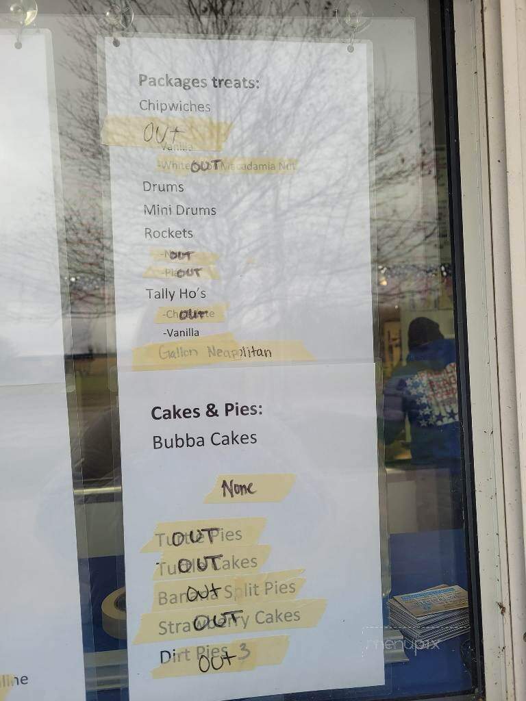 Sycamore Drive In - Monticello, IN menu_pic