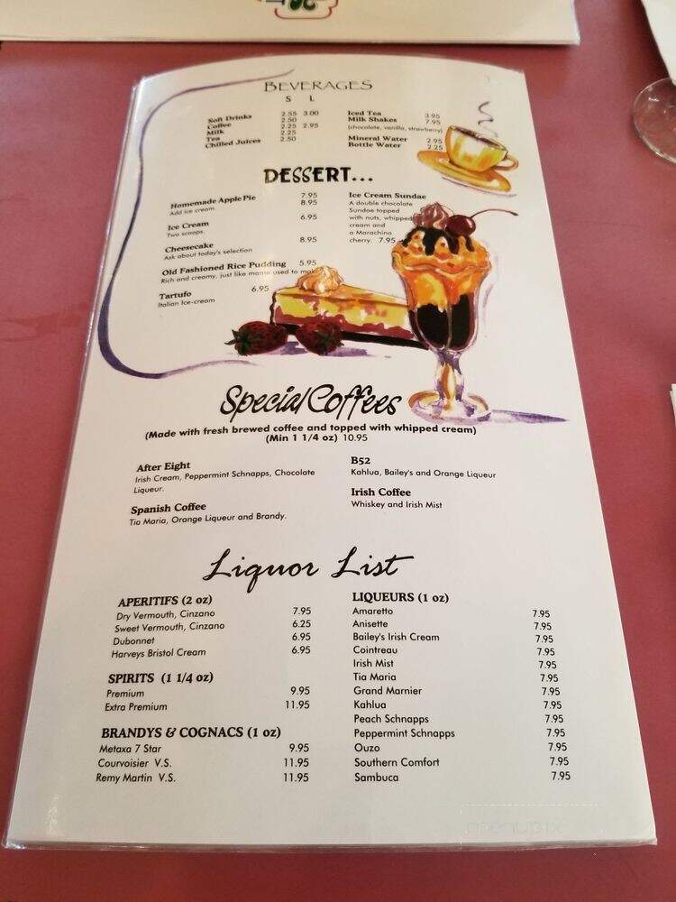 Peter's on Eglinton - Mississauga, ON menu_pic