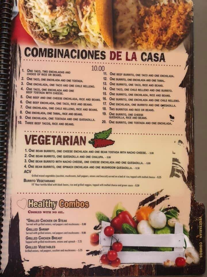 Salsa's Mexican Cafe - Lusby, MD menu_pic