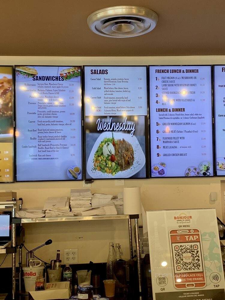 Bonjour Bakery - Weston, FL menu_pic