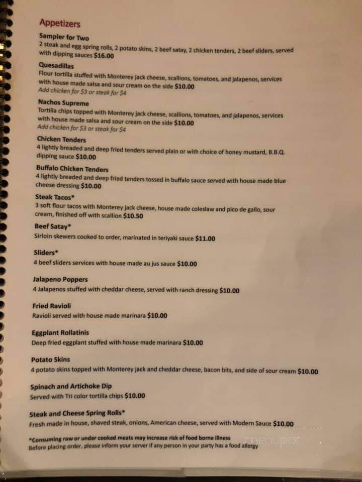 Modern Pastry - Medford, MA menu_pic