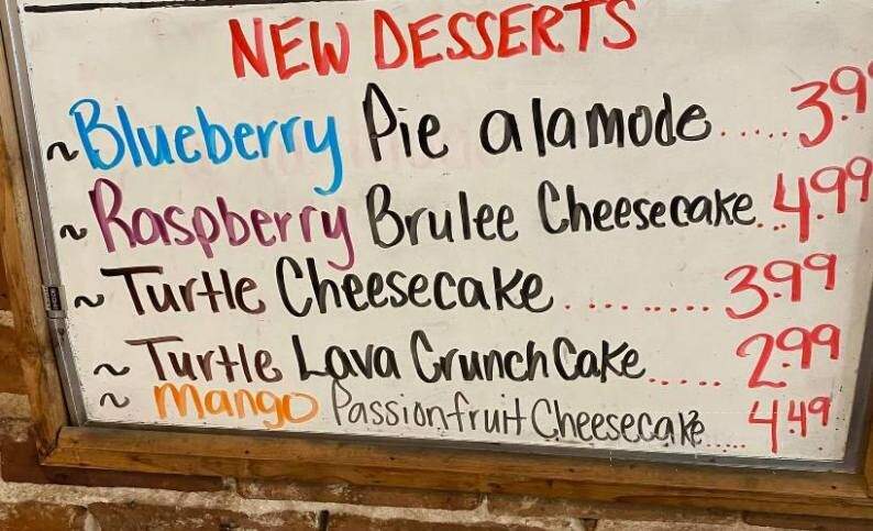 Conestoga's Restaurant - Alachua, FL menu_pic