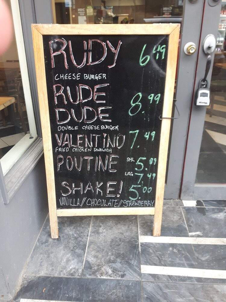 Rudy - Toronto, ON menu_pic