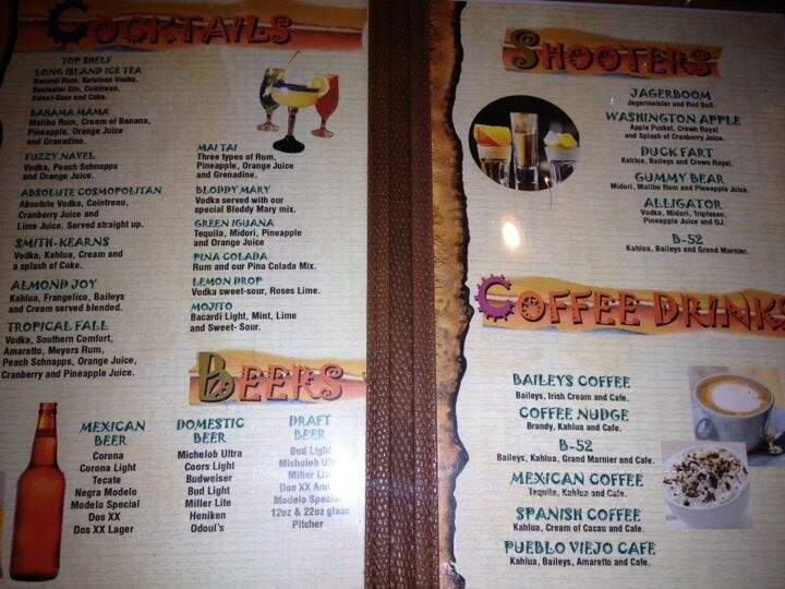 Pueblo Viejo - Okeechobee, FL menu_pic