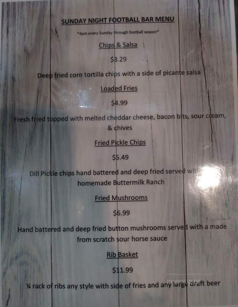 Crossroads Bar & Grille - Flowery Branch, GA menu_pic