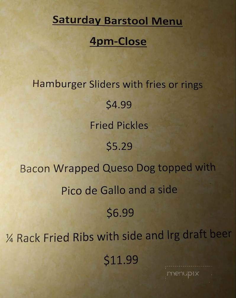 Crossroads Bar & Grille - Flowery Branch, GA menu_pic