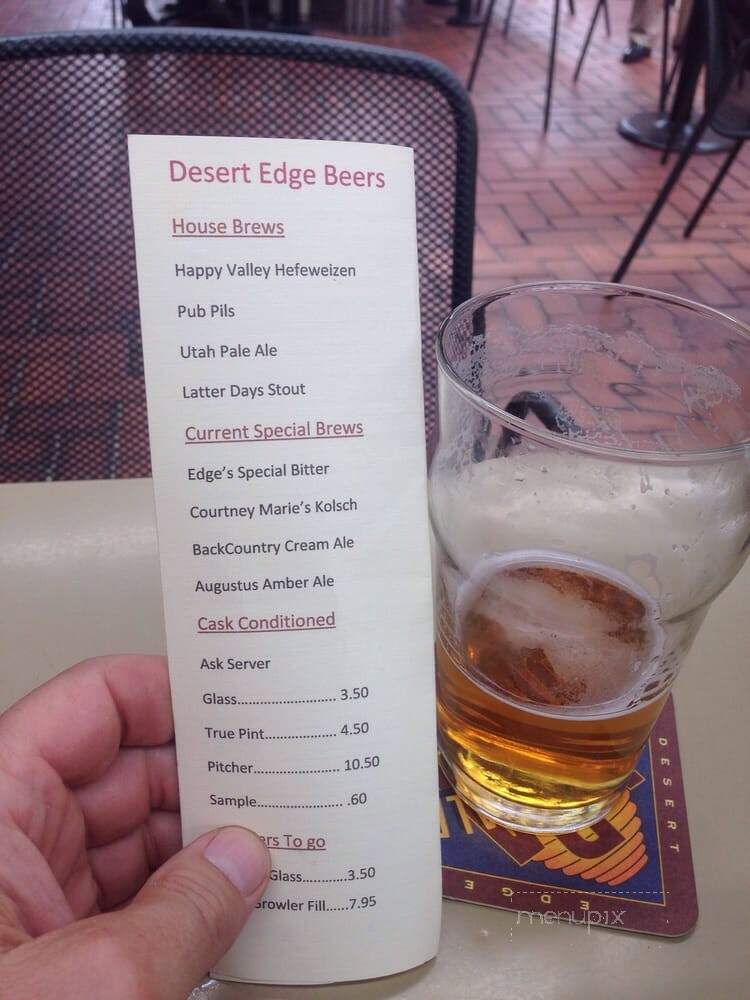 Pub At Trolley Square - Salt Lake City, UT menu_pic